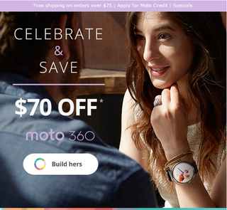Illustration for article titled Friendly Notice: Moto X (2nd Gen.) Sale!